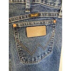 Wrangler Men's Cowboy Cut Jeans 13MWZ 35x32 Denim Western Rodeo Rancher Workwear